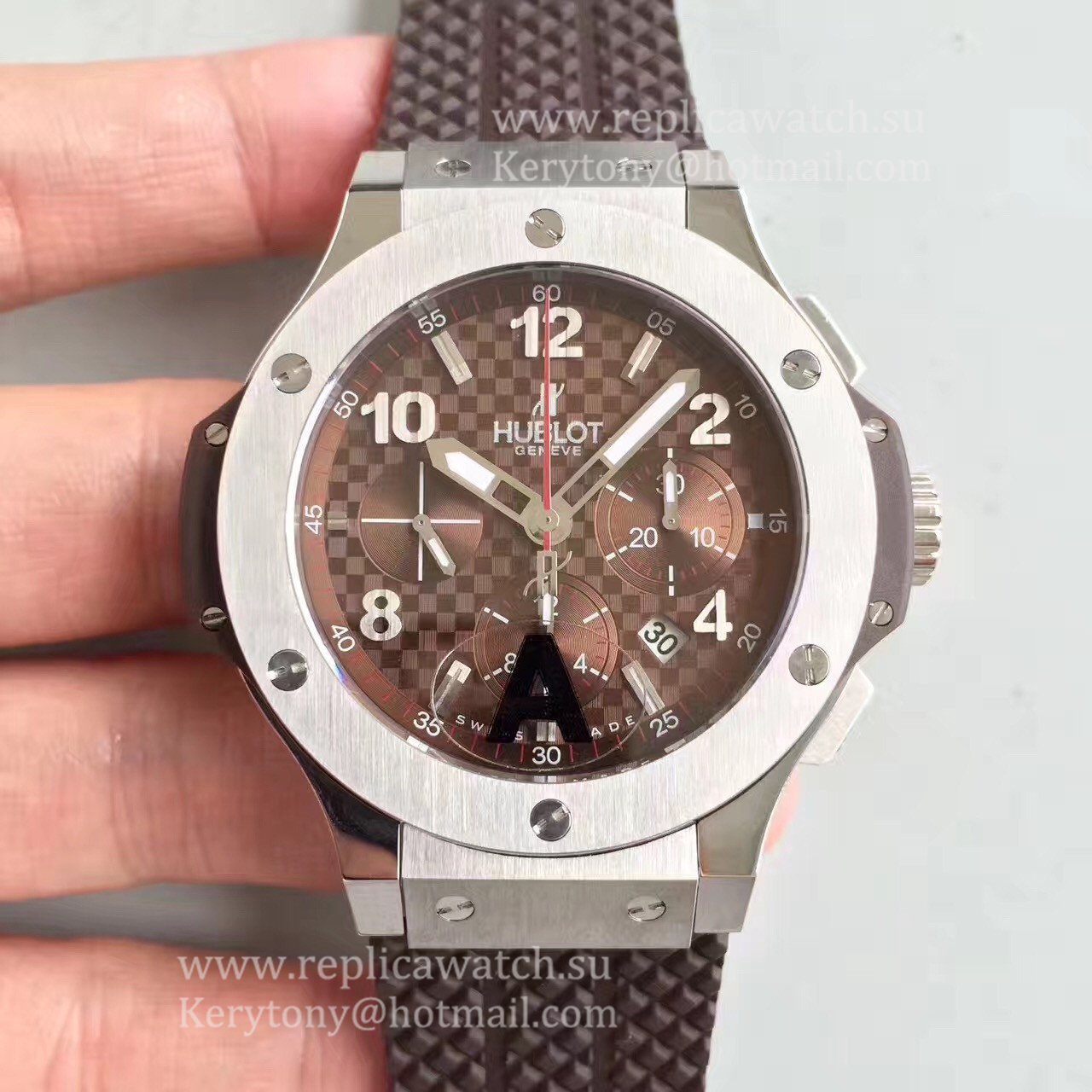 NEW Replica Hublot Big Bang Evolution 301.SX.130.RX JF SS Brown Carbon Fiber Dial HUB4100