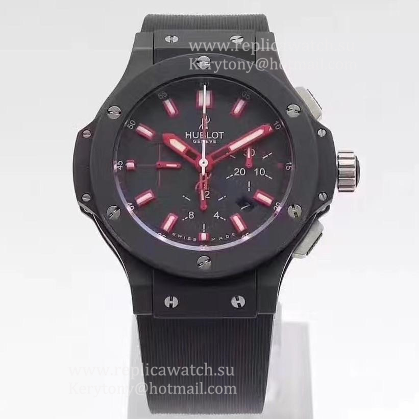 Fake Hublot Big Bang Evolution Red Magic 301.CI.1123.GR HBB V6F Ceramic Black Dial HUB4100