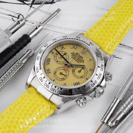 Shop R01ex Daytona  116519 TWF SS Yellow Dial 7750