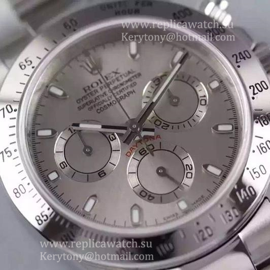 Fake R01ex Daytona  116520 JF SS Anthracite Dial 7750