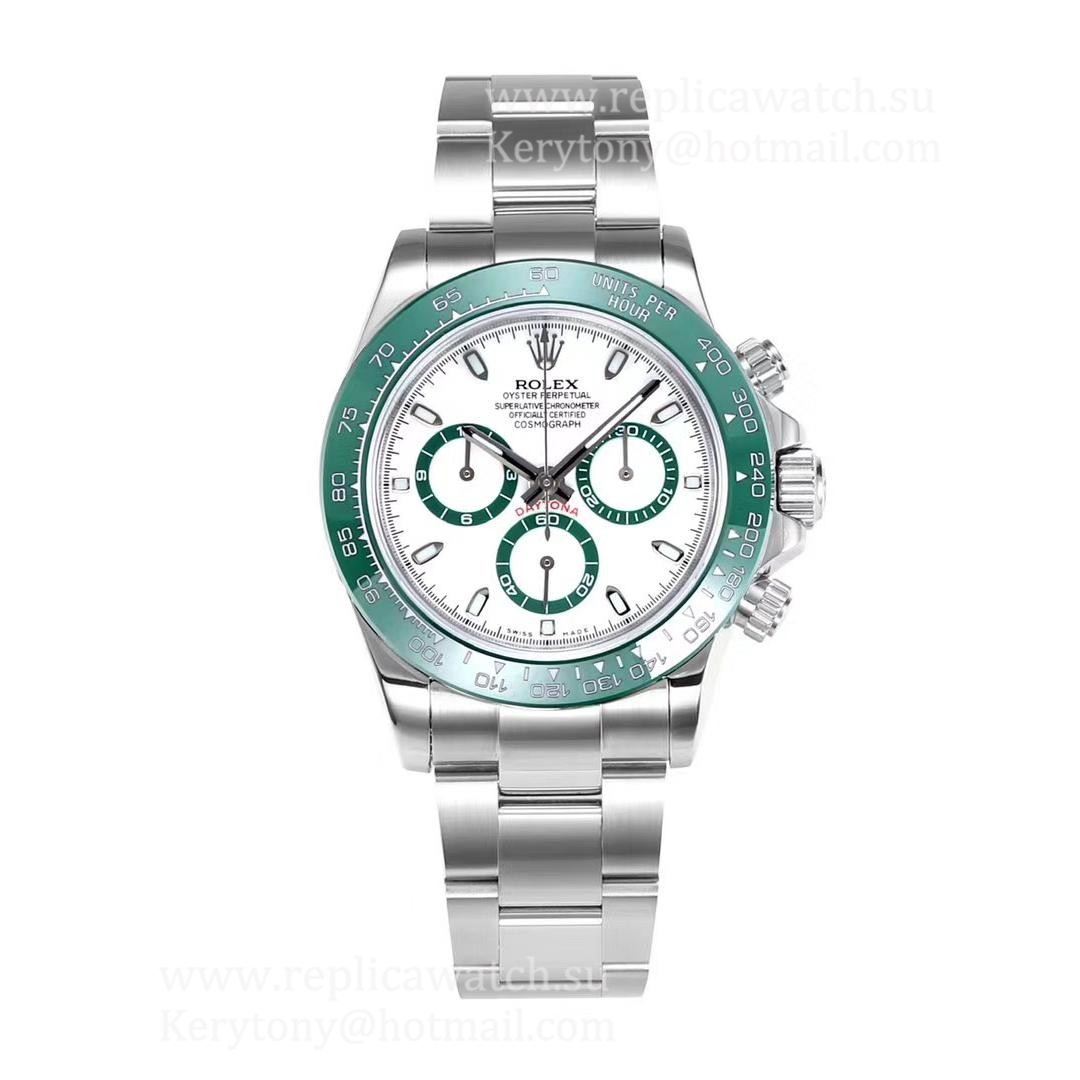 Best Price R01ex Daytona  116520 LV OMF SS White Dial 4130
