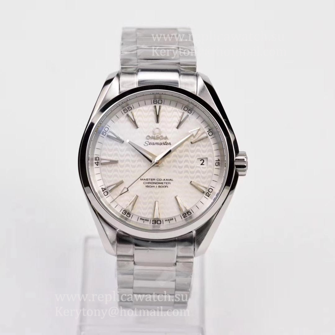 NEW Replica 0me*ga De Ville 42mm Chrono SS Blue Dial 9300