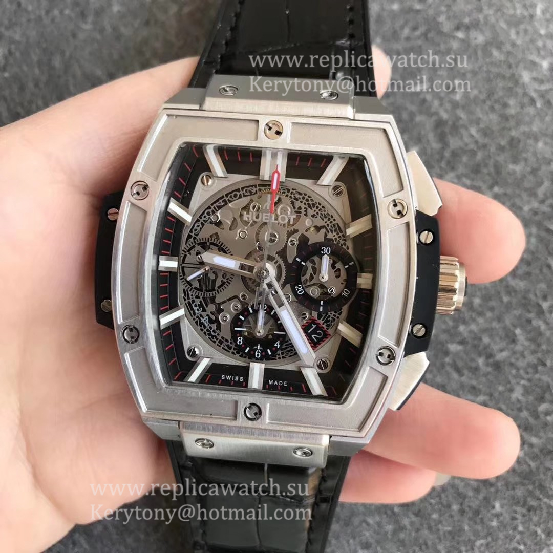 NEW Replica Hublot Spirit Of Big Bang 601.NX.0173.LR HBF SS Black Dial 7750
