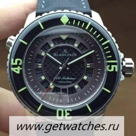 NEW Replica Blancpain 500 Fathoms Titanium Carbon Fiber Dial M9015