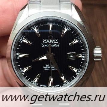Replica 0me*ga Seamaster Planet Ocean 600M GMT 43mm VSF SS Black Dial 8605