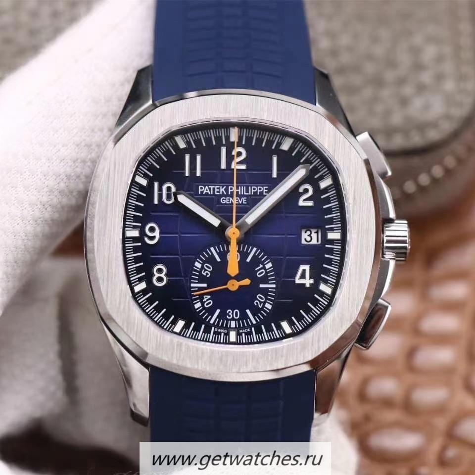 Replica Pat*k Phi1i*pe Aquanaut 5968 OMF SS Blue Dial CH 28-520