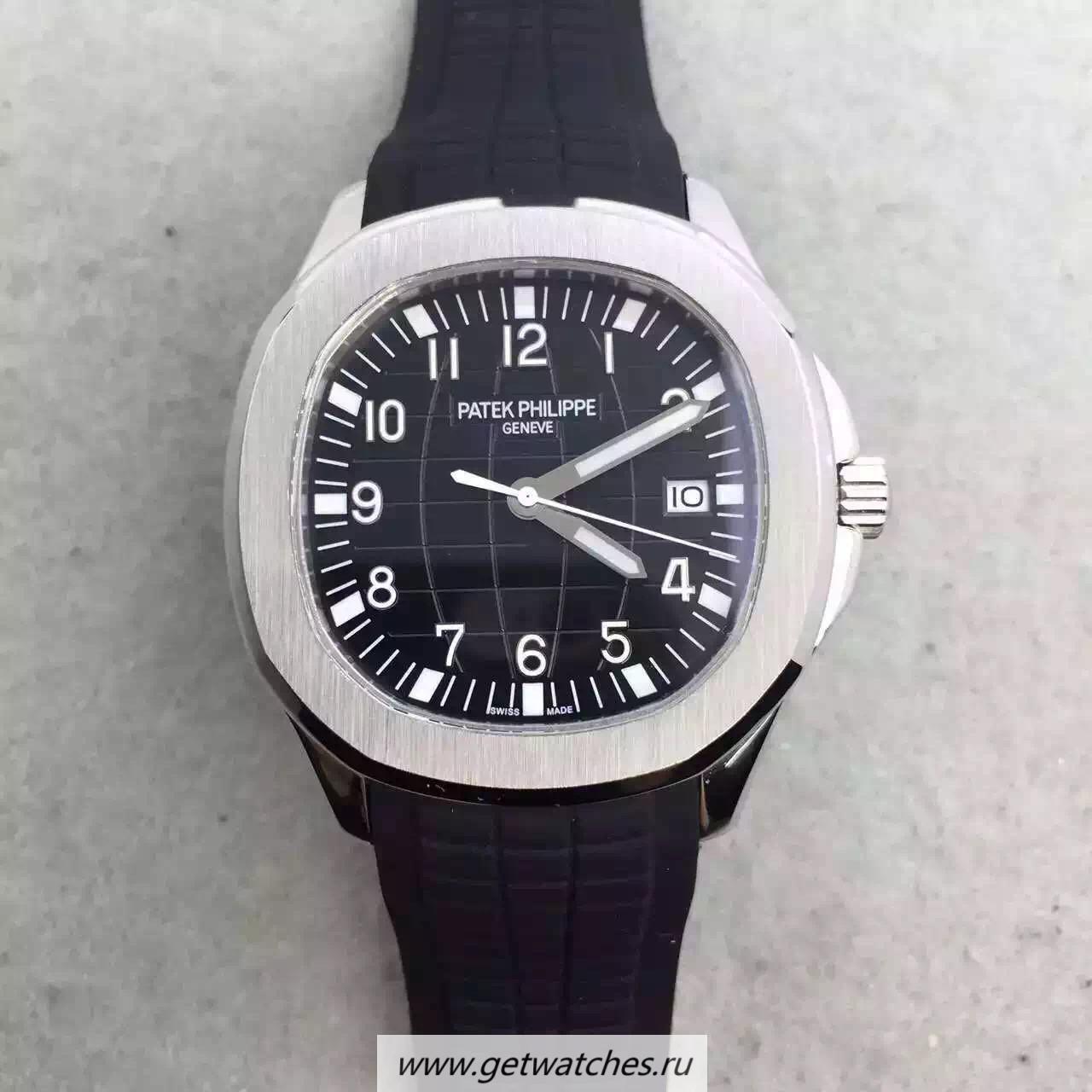 Fake Pat*k Phi1i*pe Aquanaut Jumbo 5167A-001 MKF SS Black Dial 324SC