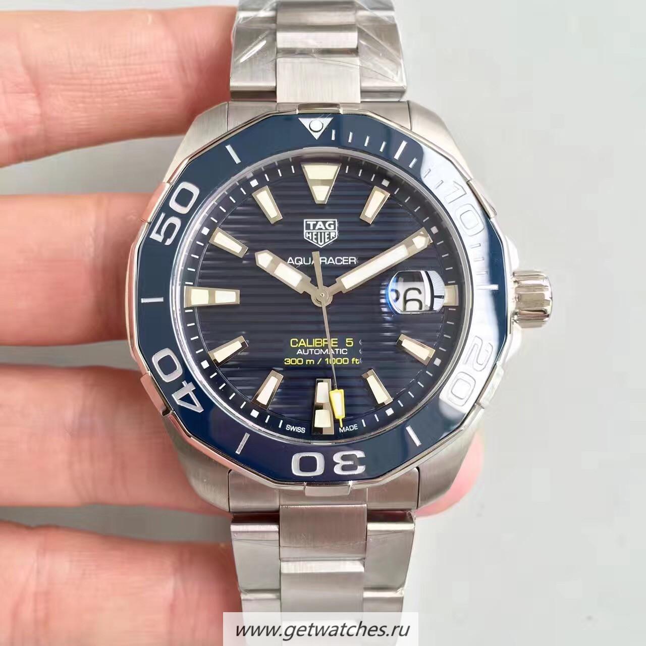 Replica Tag Heuer Aquaracer 500M Calibre 5 SS Gray Dial Calibre 5