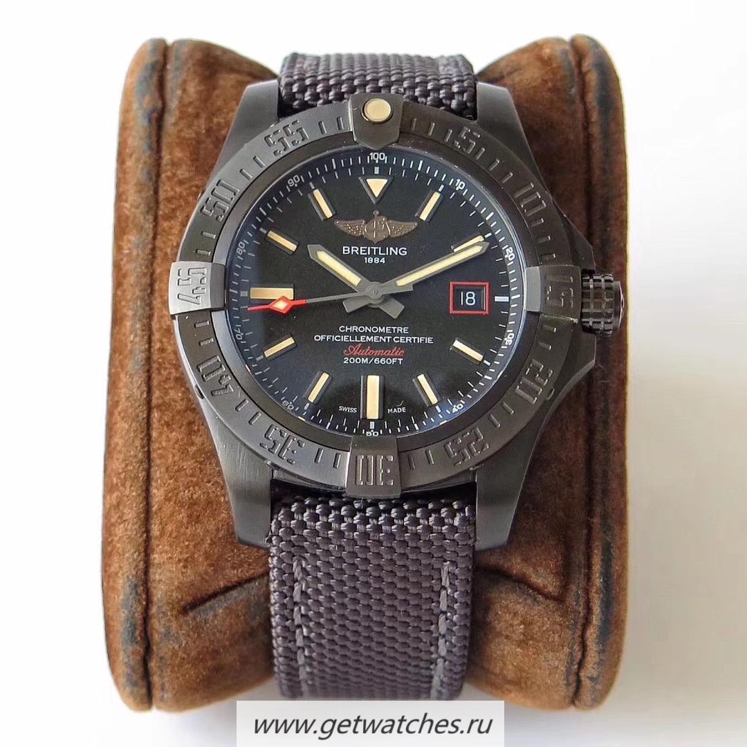 Best Price Breitling Avenger Blackbird 44 V1731110/BD74/109W/M20BASA.1 TWF Titanium Black Dial 2824