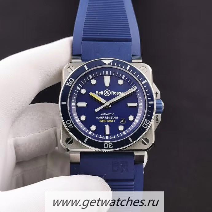 High Quality Bell & Ross BR 03-92 Diver Noob Factory SS Blue Dial M9015