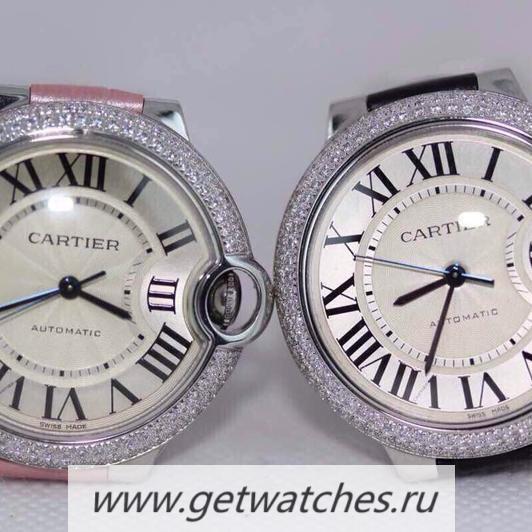 High Quality Ca*t1er Ballon Bleu 36mm SS Silver Dial 2688