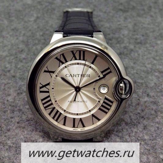 Replica Ca*t1er Ballon Bleu 36mm SS Silver Dial 2836