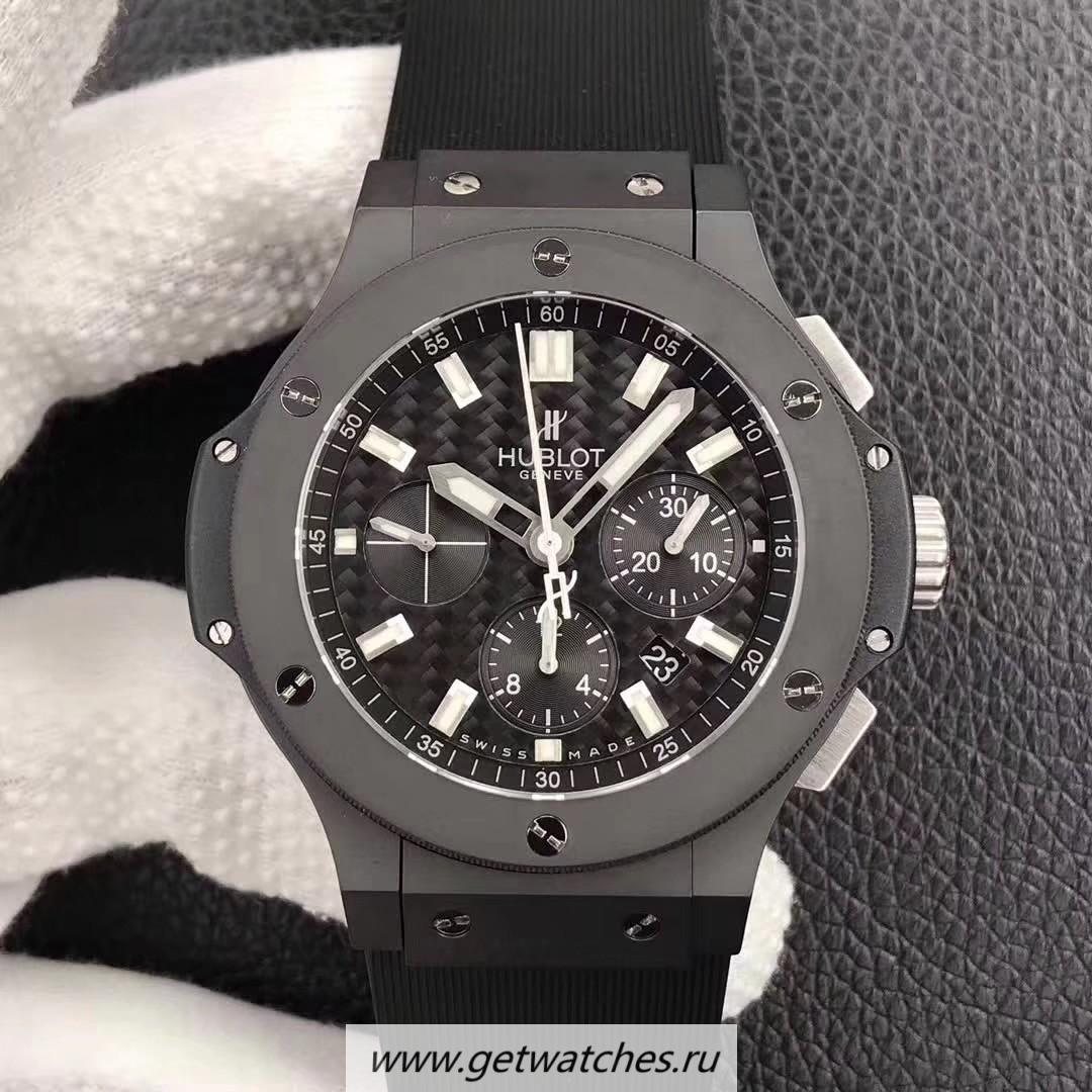 High Quality Hublot Big Bang Black Magic V6F Ceramic Carbon Fiber Dial HUB4100