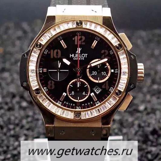 Best Price Hublot Big Bang Rose Gold D1am0nds Bezel 7750