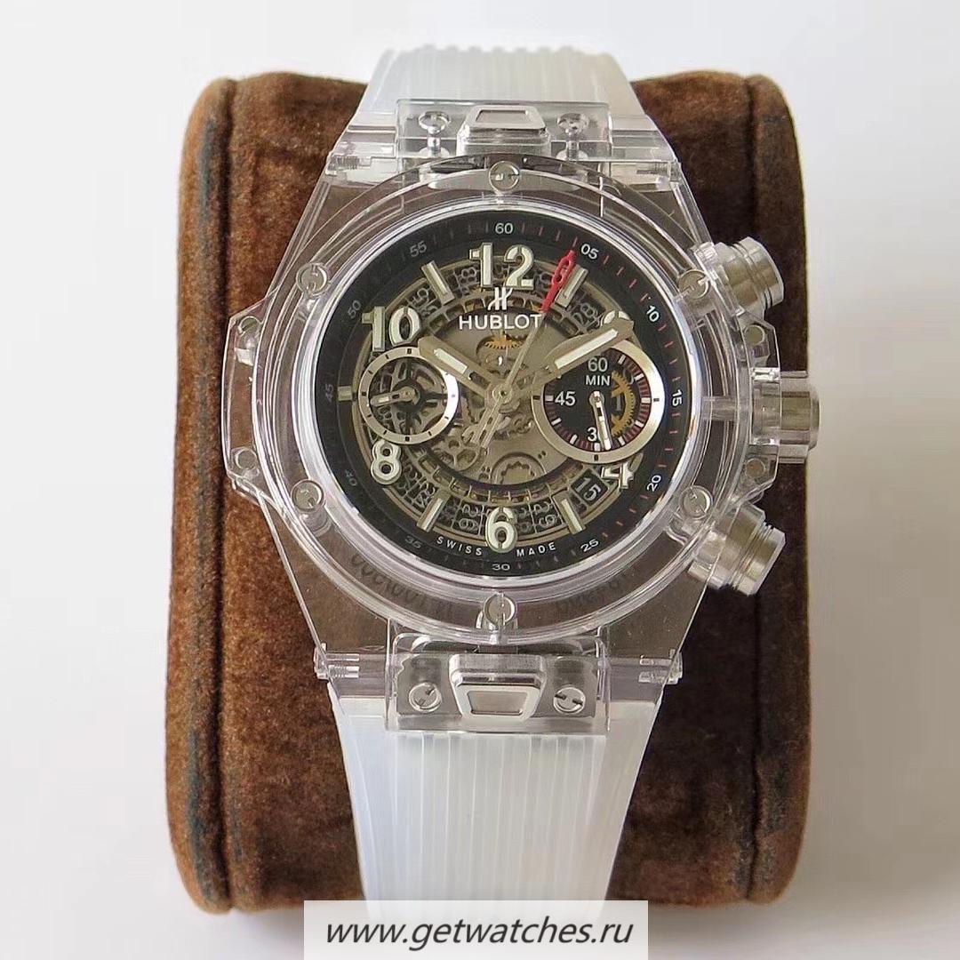 High Quality Hublot Big Bang Unico HBF Sapphire Skeleton Dial HUB1242