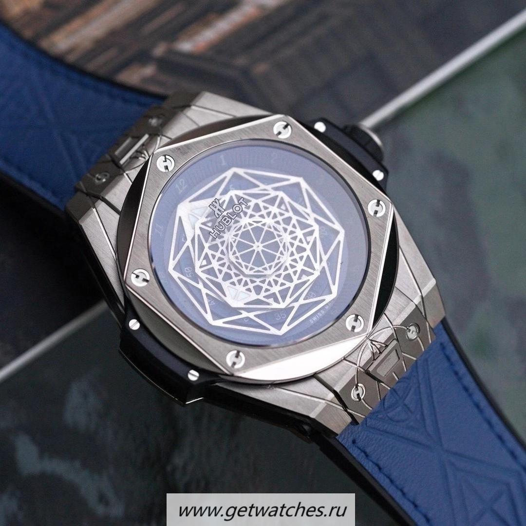 Best Price Hublot Big Bang Unico Sang Bleu HRF Titanium Blue Dial HUB1213