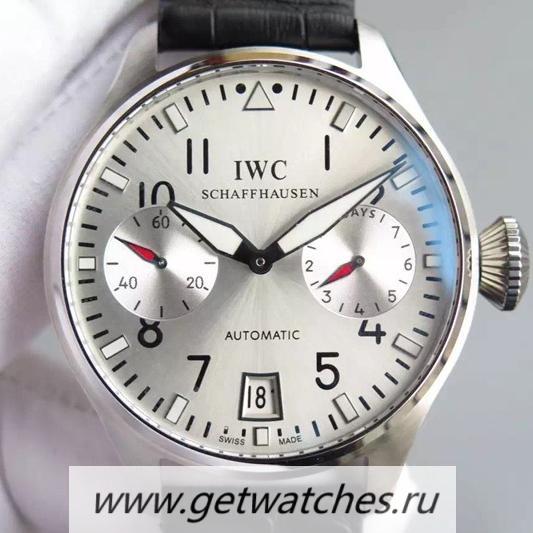 Copy IWC Big Pilot IW500910 Power Reserve SS White Dial 521111