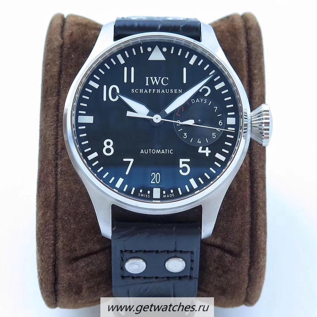 High Quality IWC Big Pilot IW500912 ZF V2 SS Black Dial 51111