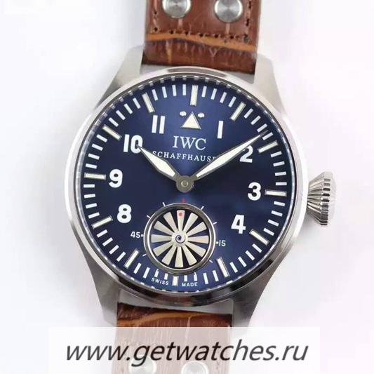 Best Price IWC Big Pilot Markus Buhler IW5003 SS Blue Dial 6498