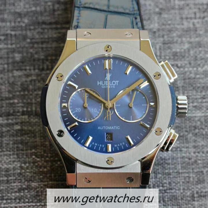 NEW Replica Hublot Classic Fusion Chrono King OXF SS Blue Dial 7750
