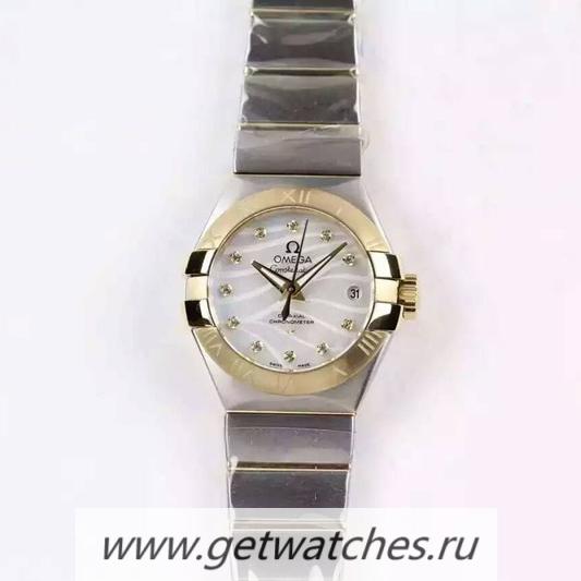 Shop 0me*ga Speedmaster Professional Chrono SS White Dial 9300