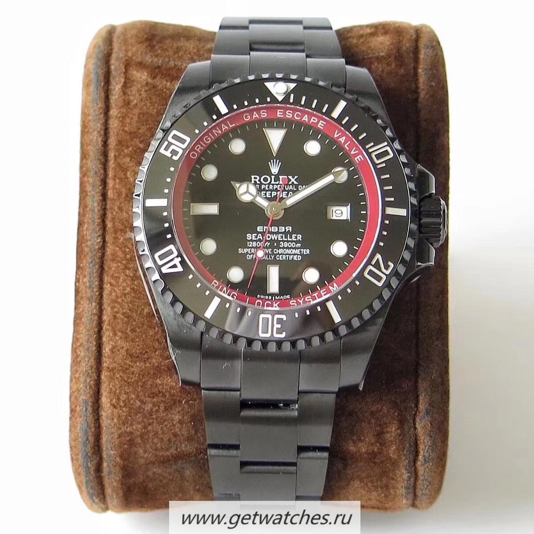 High Quality R01ex DEEPSEA Bamford 116660 VRF PVD Black Dial 2836