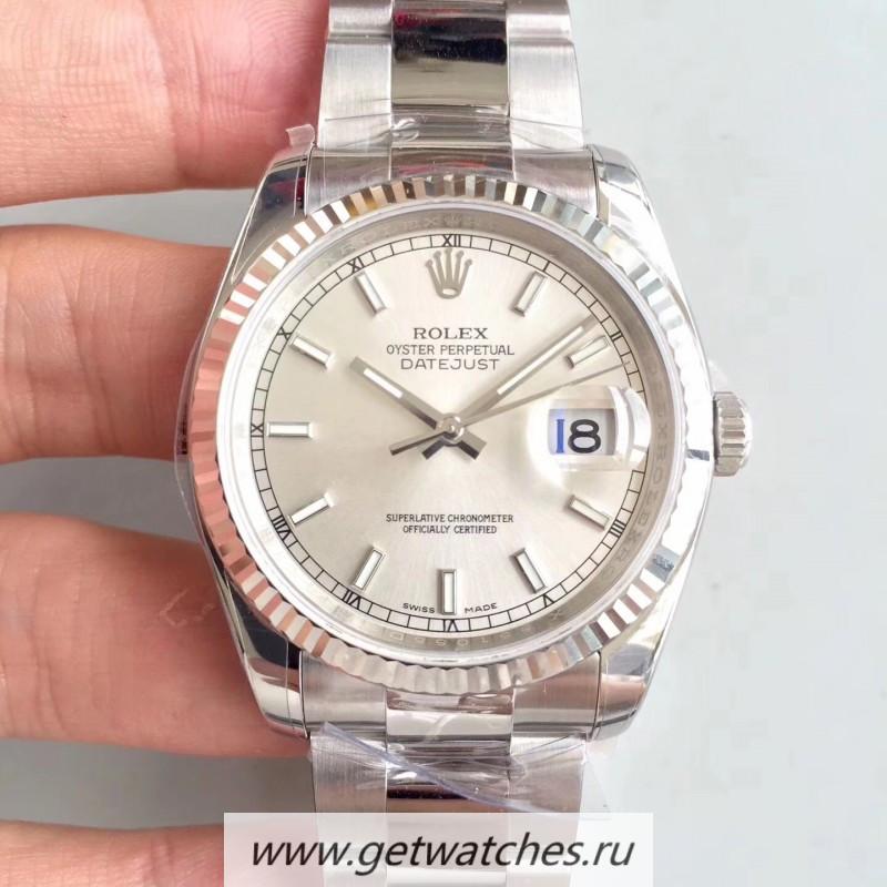 Fake R01ex Datejust 36mm 126234 ARF SS 904L Rhodium Dial 3235