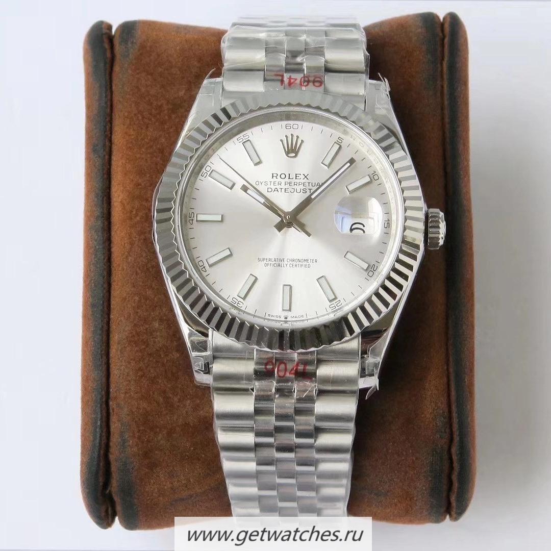 Replica R01ex Datejust 41 126334 VRF SS 904L Silver Dial 3235