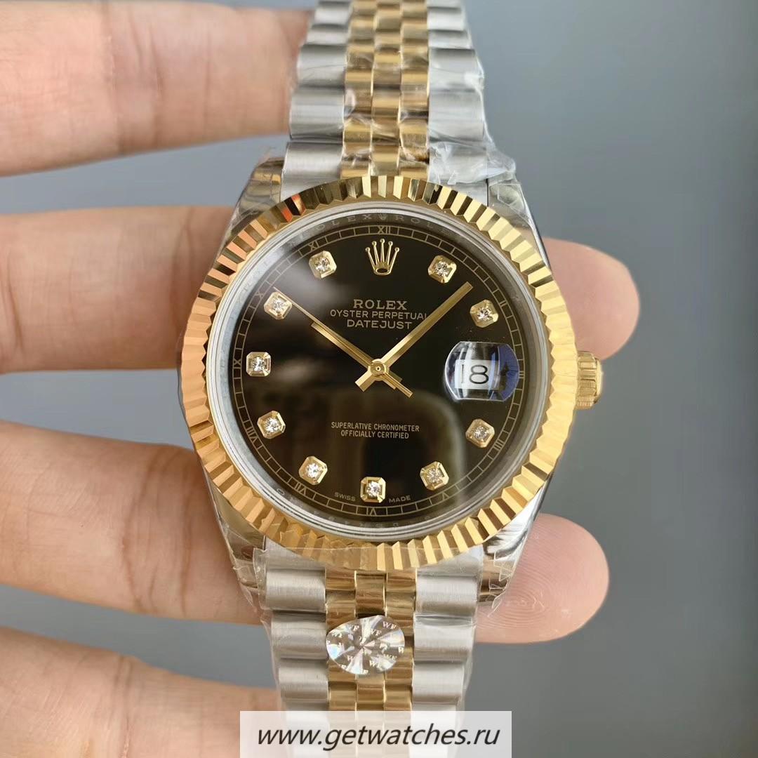 NEW Replica R01ex Datejust 41 126334 WF SS 904L & Yellow Gold Black Dial 3235