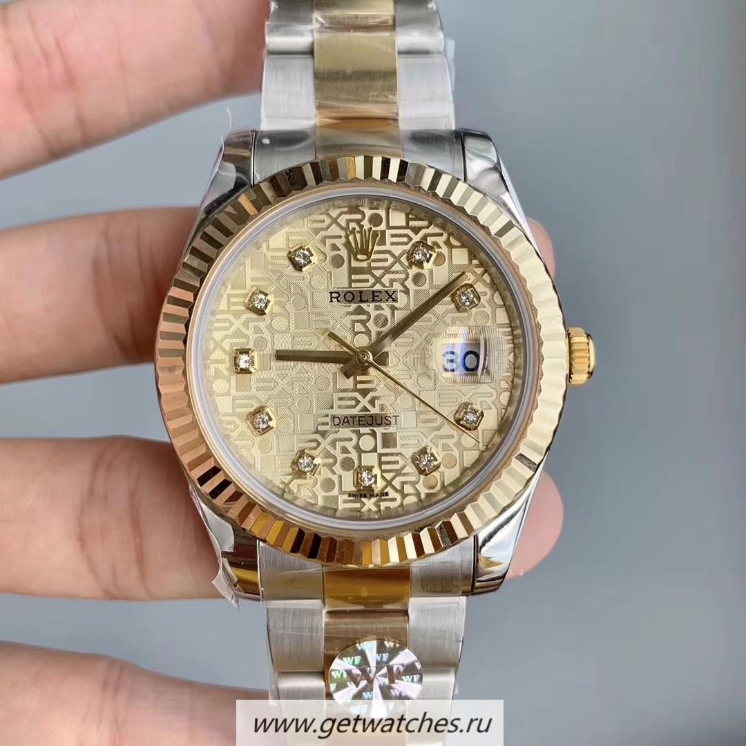 Best Price R01ex Datejust II 41mm 126333 WF SS 904L & 18K Yellow Wrapped Gold Champagne Dial 3135