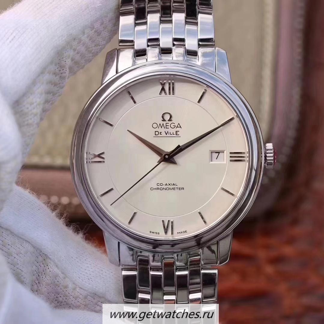 Replica 0me*ga Seamaster Planet Ocean 600M Chrono Rose Gold Blue Dial 9301