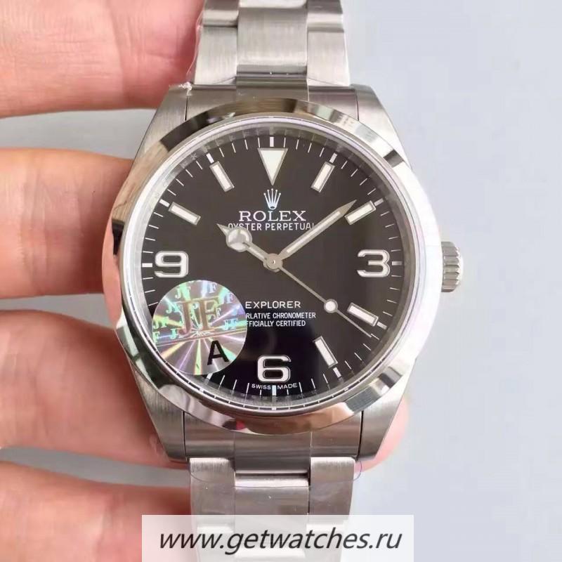 Shop R01ex Explorer 214270 JF V3 SS Black Dial 2836