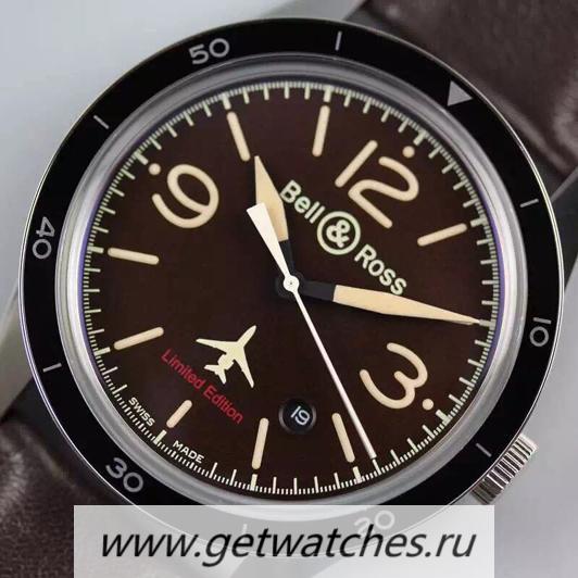 Perfect Replica Bell & Ross Falcon 50Th Anniversary SS Brown Dial M9015