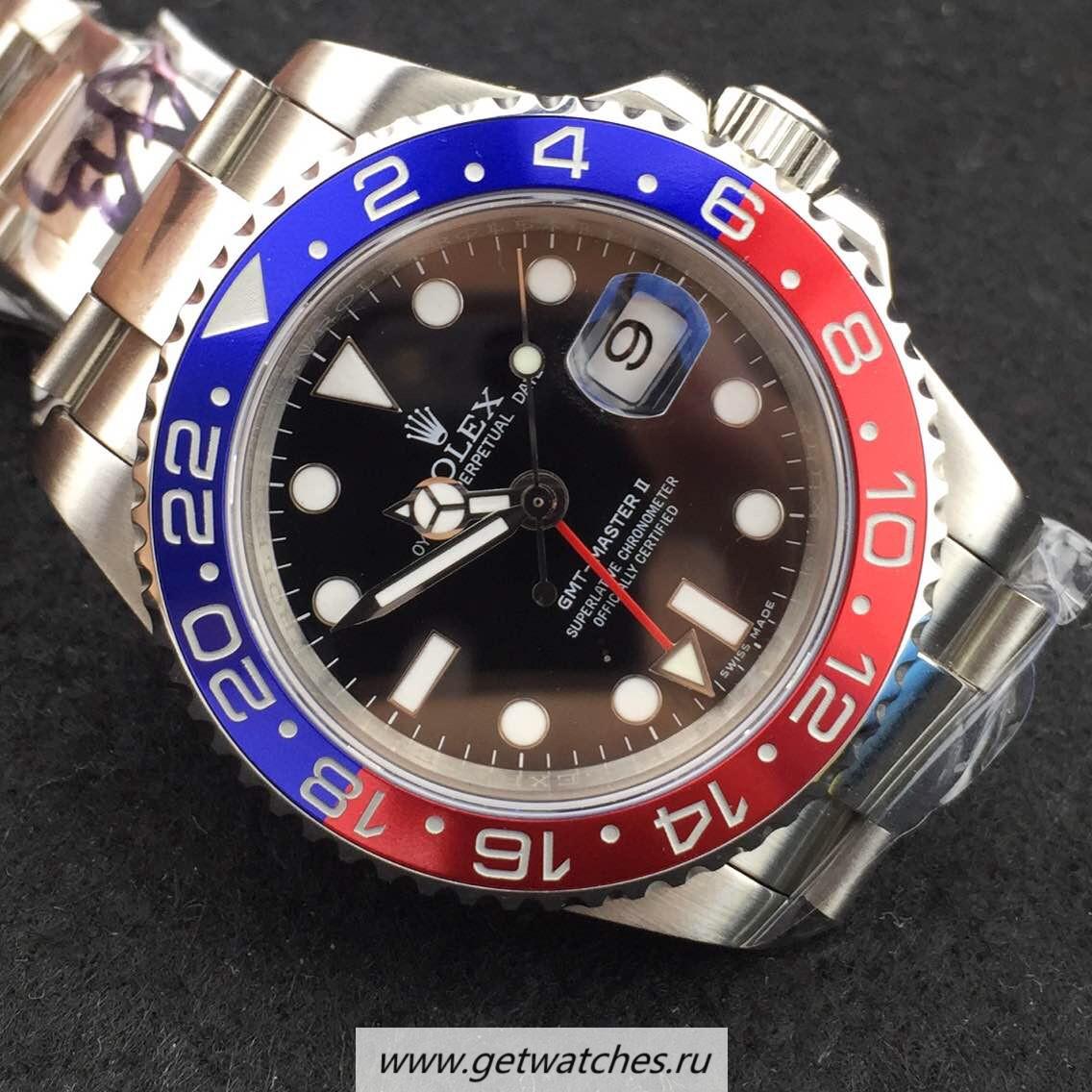 High Quality R01ex GMT-Master II 116719 BLRO BPF SS Black Dial 3186