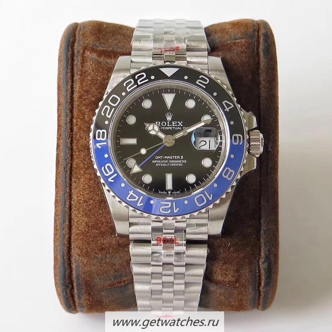 Shop R01ex GMT-Master II 126710 BLNR GMF V3 SS 904L Black Dial 2836