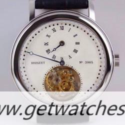 Shop Breguet Grand Complication Tourbillon Noob Factory SS White Dial Tourbillon