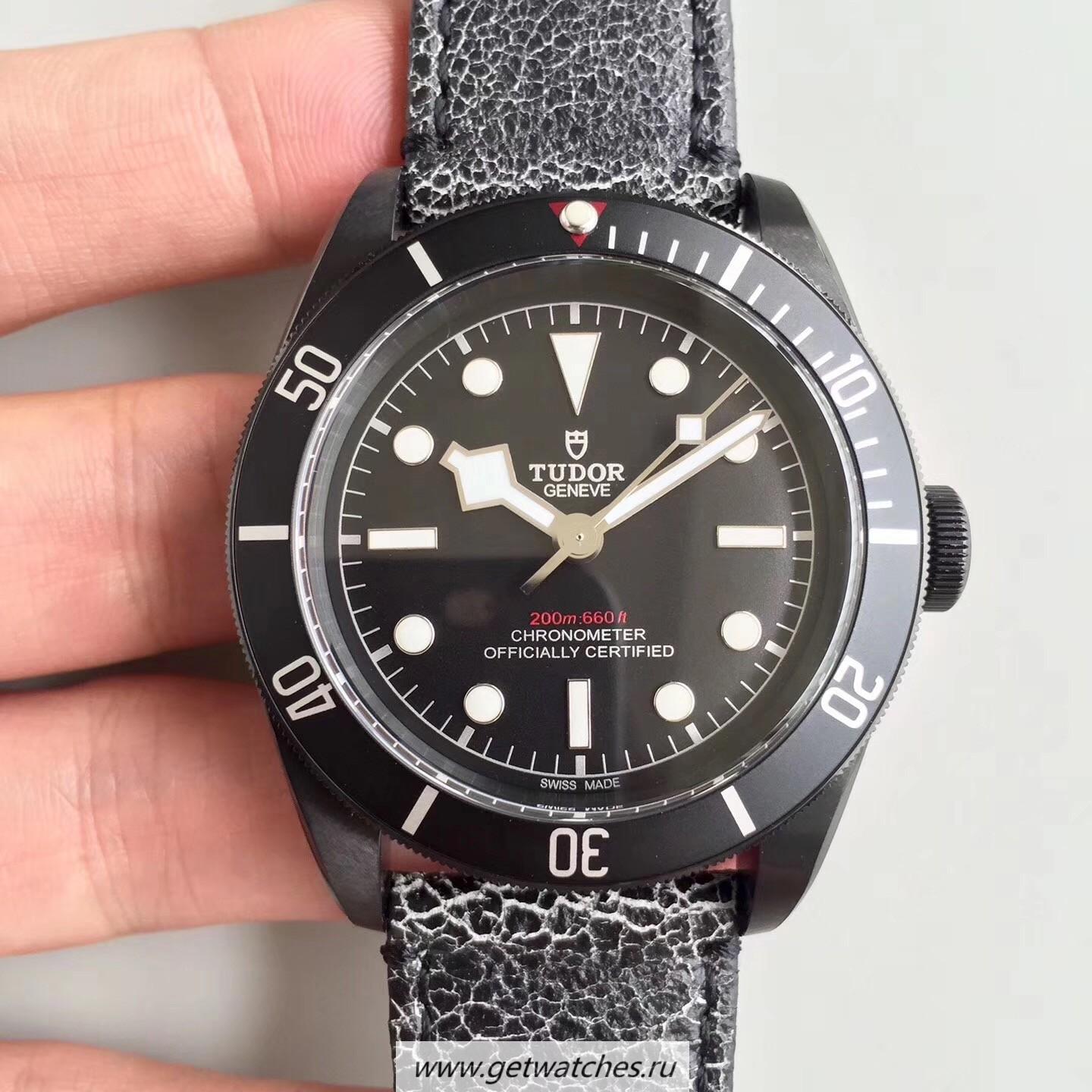 Copy Tudor Heritage Black Bay Dark M79230DK-0004 ZF PVD Black Dial 2824