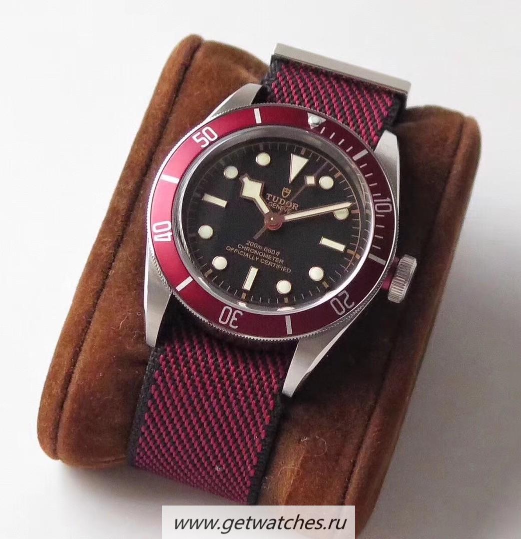 Shop Tudor Heritage Black Bay Red 79230R ZF V4 SS Black Dial 2824
