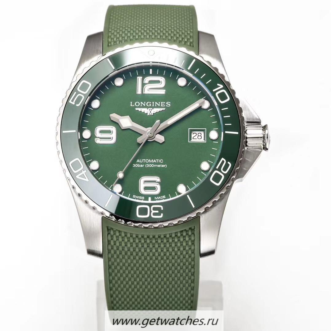 Best Price Longines HydroConquest L3.781.4.56.6 TWF SS Green Dial 2824