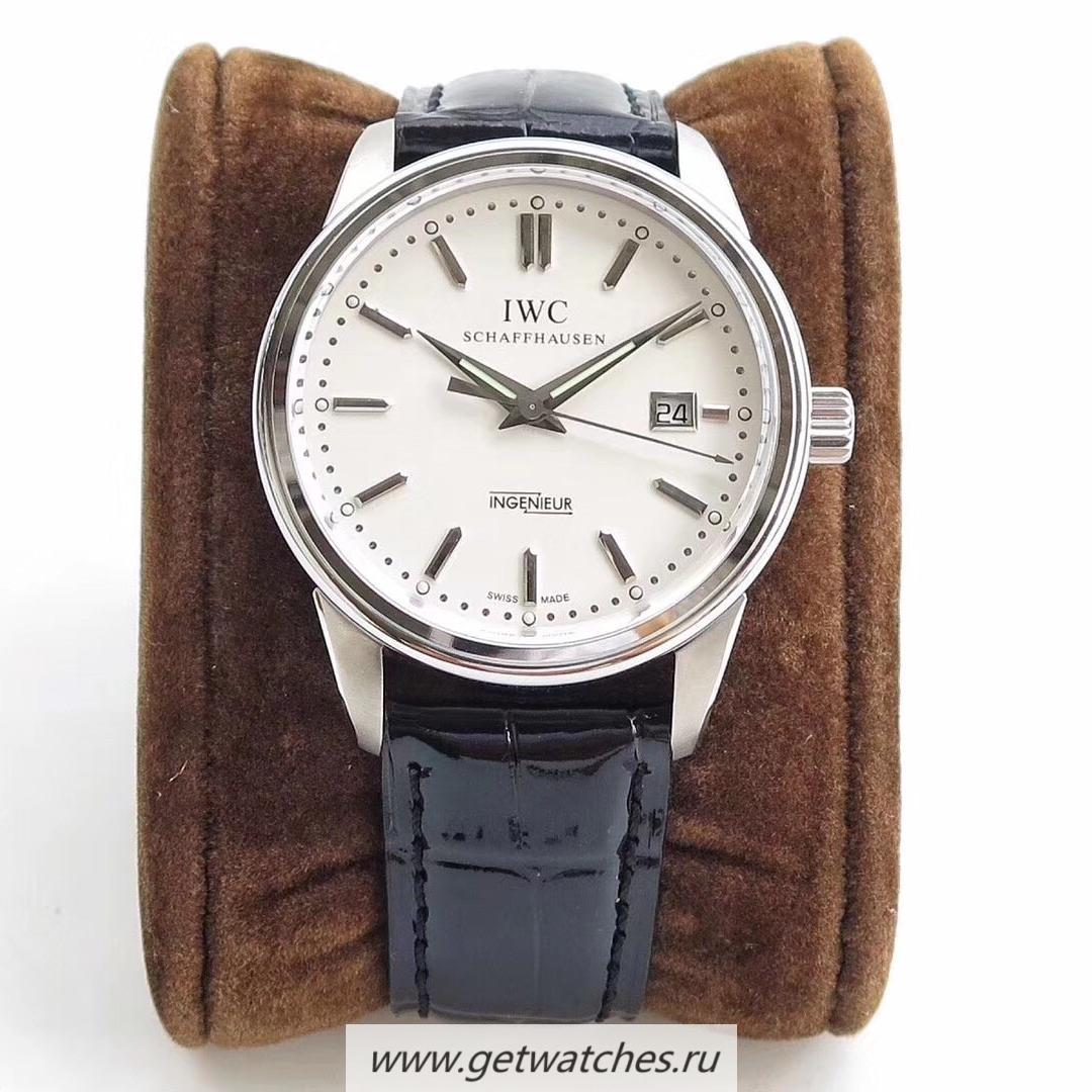 High Quality IWC Ingenieur Automatic Limited Edition Laureus IW323310 Noob Factory SS White Dial 80111