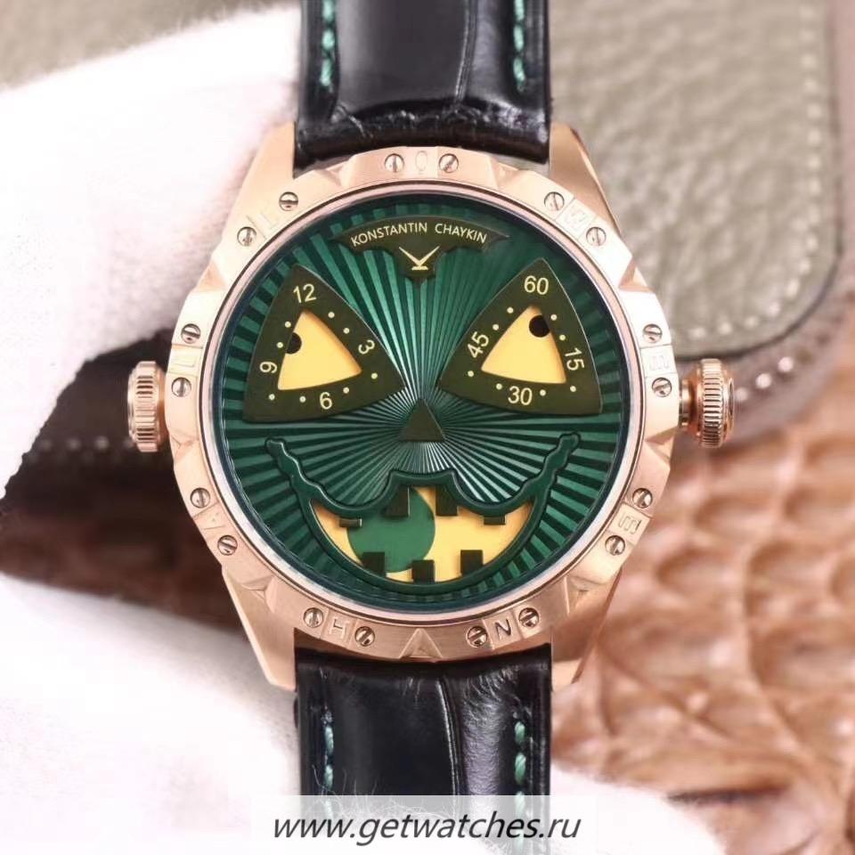 Best Price Konstantin Chaykin Joker TWF Rose Gold Green Dial Seiko NH35A