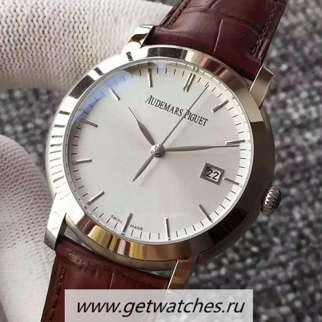 Copy Audemars P1g*et Jules Audemars 15170 SS White Dial 3120