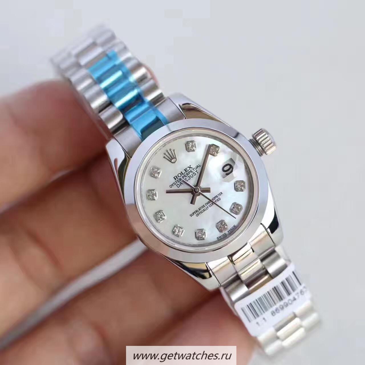 High Quality R01ex Ladies Datejust 28 279166 28mm Noob Factory SS Mother Of Pearl Dial 2671