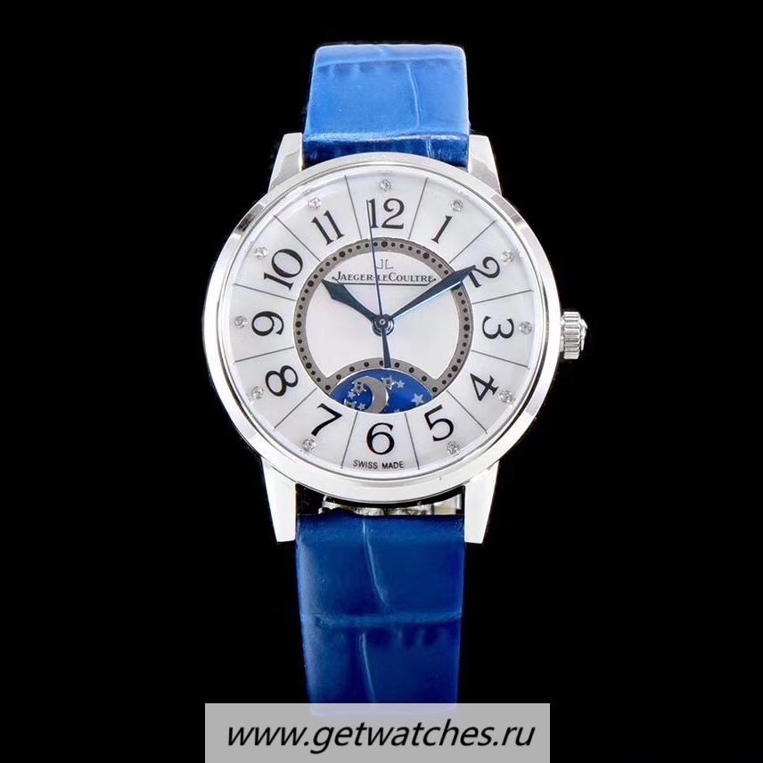 NEW Replica Jaeger-LeCoultre Ladies Rendez-Vous Night & Day 3448410 Noob Factory V2 SS Mother Of Pearl Dial 898A/1