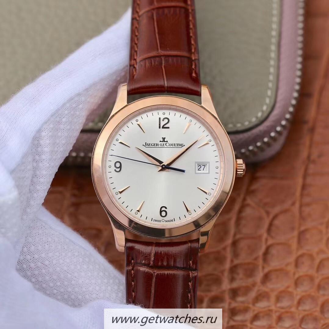 Perfect Replica Jaeger-LeCoultre Master Control Date 1542520 ZF Rose Gold Silver Dial Caliber 899/1