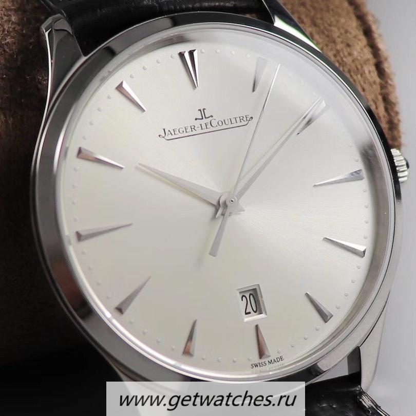 Fake Jaeger-LeCoultre Master Ultra Thin Date 1288420 FKF SS Silver Dial JLC 899/1