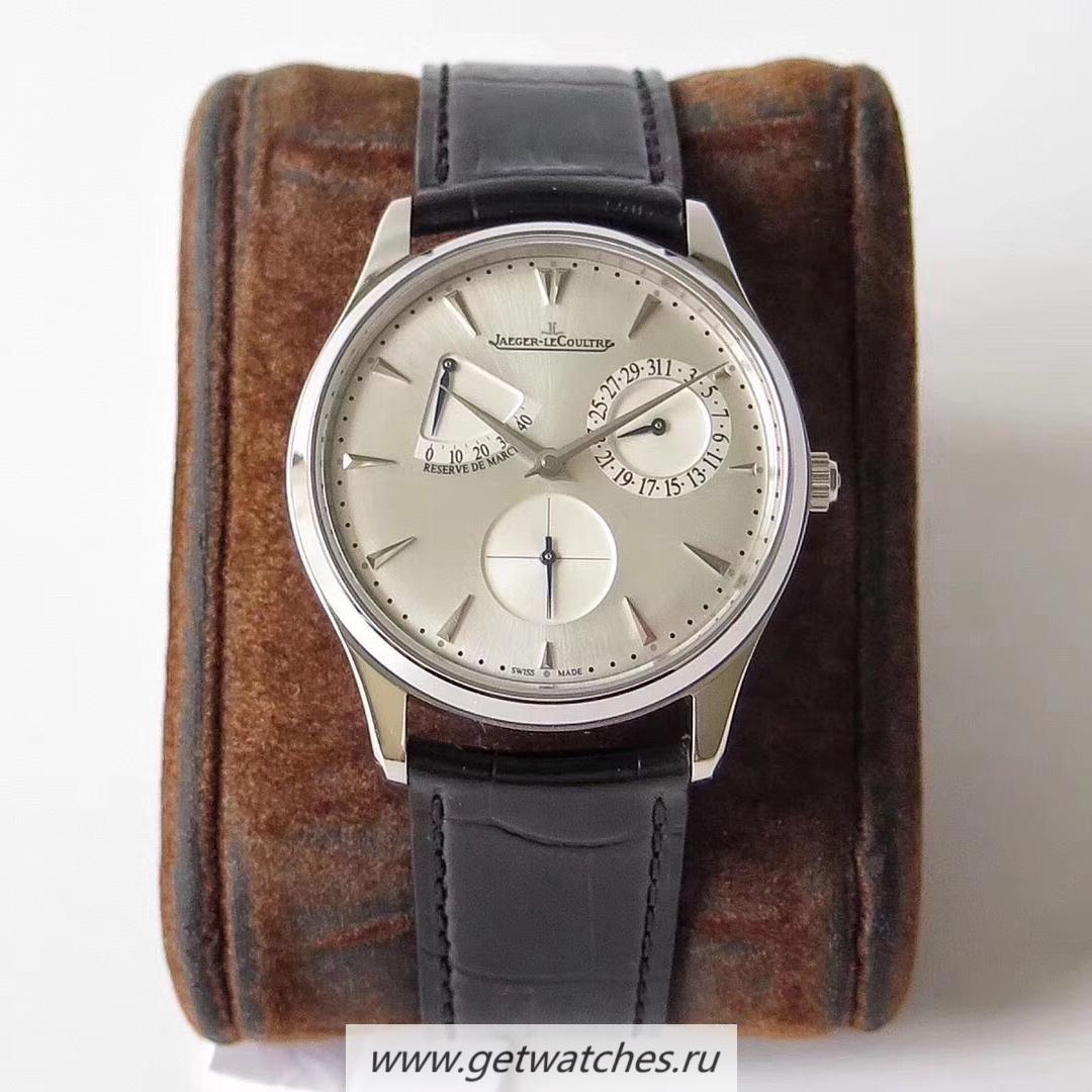 Replica Jaeger-LeCoultre Master Ultra Thin Reserve De Marche 1378420 ZF SS Silver Dial Caliber 938A/1