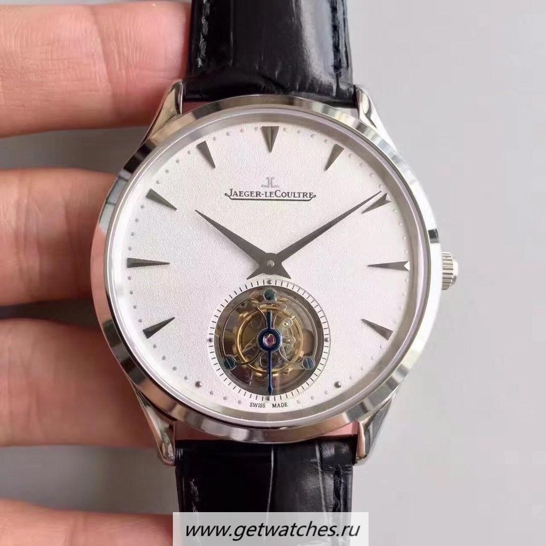 Replica Jaeger-LeCoultre Master Ultra Thin Tourbillon LHF SS White Dial Tourbillon