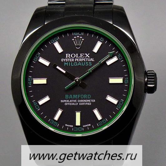 Best Price R01ex Milgauss 116400 GV Bamford JF PVD Black Dial 2836