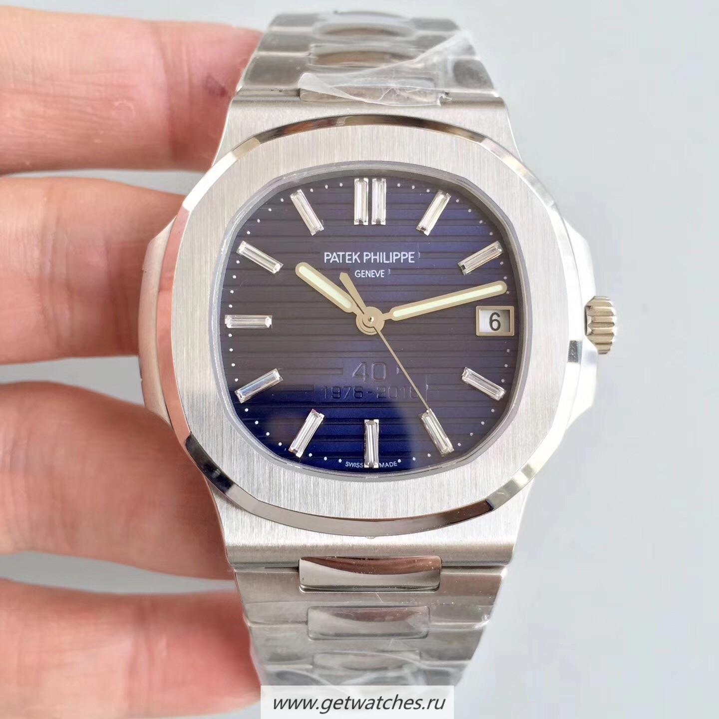 Copy Pat*k Phi1i*pe Nautilus 5711 PF SS Blue Dial 324SC
